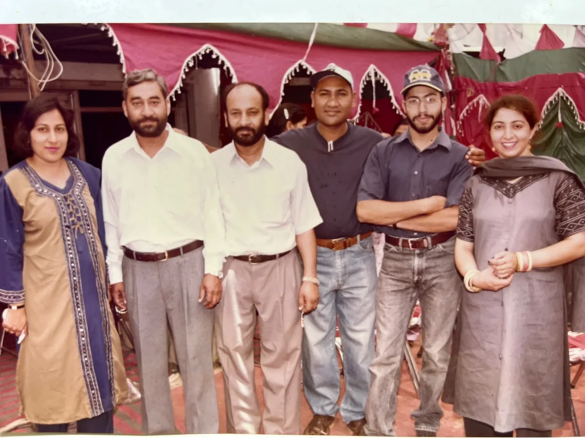 Dr. Javed Alam with S.B. Native Welfare Society community members