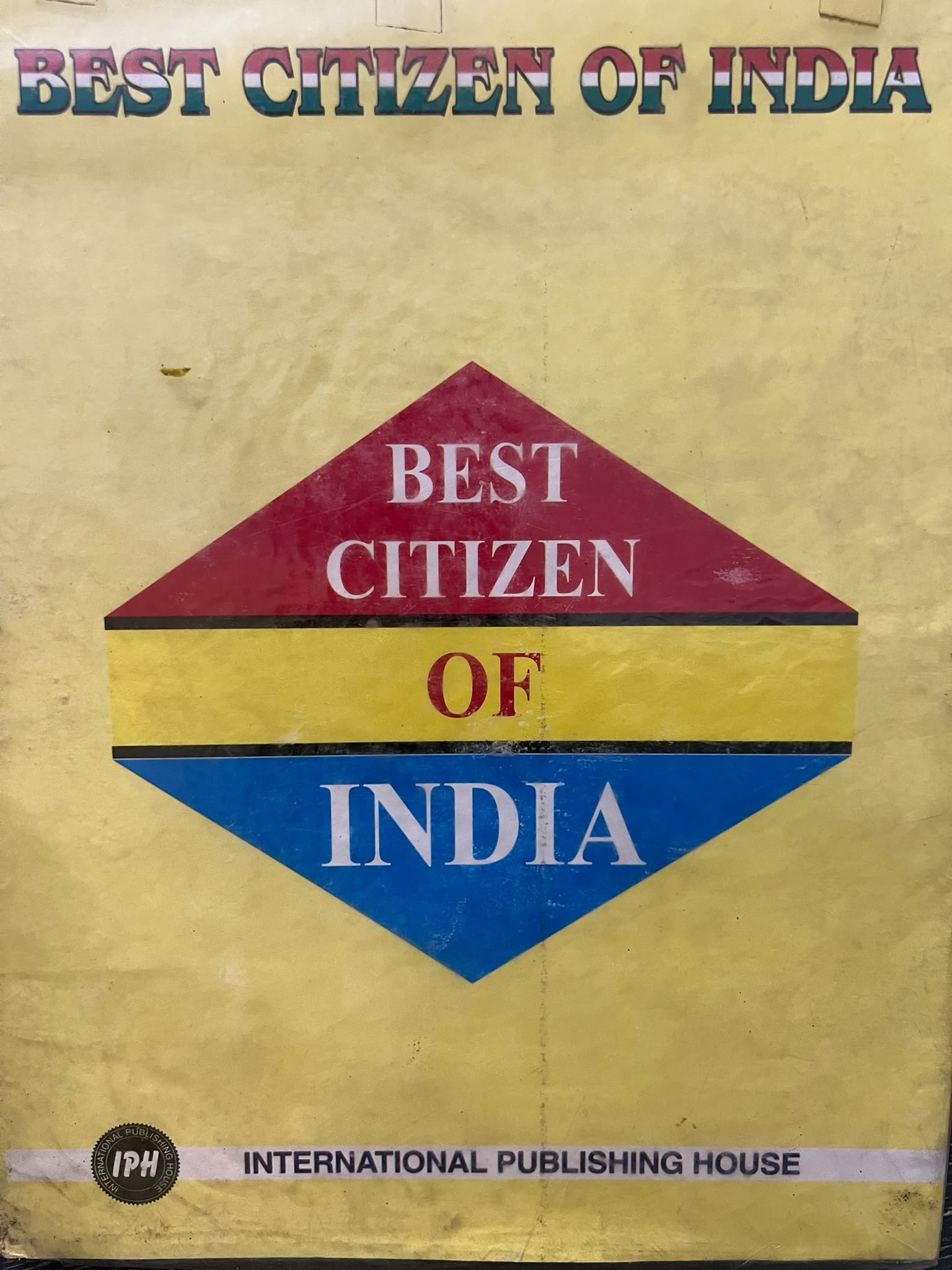 Best Citizen of India publication cover